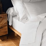 Douceur d intérieur Bijela pamučna plahta 240x300 cm Lina – | shoptok.hr