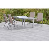 Gardenson Vrtna Garnitura Amalfi, 5-Delno, Rjavosiva | Shoptok.si
