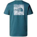 The North Face Majica 'Redbox Celebration' petrol / bela | Shoptok.si