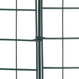 vidaXL Komplet ograje za ribnik 5 pcs Zelena 100 x 50 cm Jeklo | Shoptok.si
