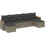  7-dijelni set vrtnih sofa sivi od poliratana | shoptok.hr