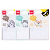 Deli STIKER BLOK 3 DIMENZIJE 75x84mm, 3 dezena, 25 lista EA55902 | ePonuda.com