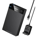 Ugreen SATA 3.5'' Hard Drive Enclosure HDD /SSD Black u