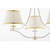 Jupiter 2085 - luster na lancu SAMBA 3xE27/15W/230V bela/zlatna | Eponuda.com