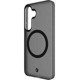 forcell F-PROTECT ovitek, združljiv z MagSafe, za SAMSUNG GALAXY S25 dimno črne barve | Shoptok.si
