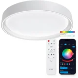 SmartLED Helios stropna svjetiljka, Okrugli dizajn, Zvučnik, RGBIC+CCT