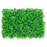  Ograda od umjetnog lišća paprati 24 kom zelena 40 x 60 cm | shoptok.hr