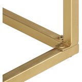  Konzolni stol crno-zlatni 90 x 30 x 75 cm masivno drvo manga | Eponuda.com