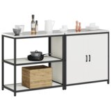  Kuhinjski set za pohranu 2 pcs Bijelo 180 x 50 x 92 cm | shoptok.hr