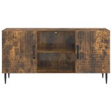 TV omarica Dimljen hrast 102 x 34,5 x 50 cm Inženirski les, (5000210189) | Shoptok.si