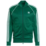 Adidas Sportska jakna 'Adicolor Classics SST' zelena / bijela