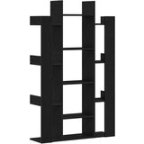  Knjižni ormar crni hrast 86x25 5x140 cm od drvenih materijala | shoptok.hr