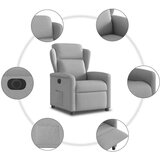  Električni naslonjač od tkanine oblačnosivi | shoptok.hr