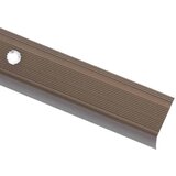  Rubnjaci za stepenice L-oblika 15 kom aluminijski 90 cm smeđi | shoptok.hr