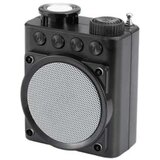 INF Retro Prenosni Bluetooth Zvočnik - Mini Brezžični Zvočnik Vintage Stila Black, (5000141401) | Shoptok.si