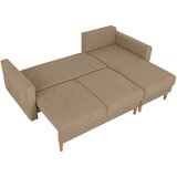 MID.YOU KOTNA SEDEŽNA GARNITURA, svetlo rjava | Shoptok.si