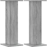  Stalci za biljke 2 kom boja hrasta 30x30x80cm konstruirano drvo | shoptok.hr