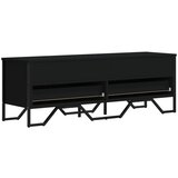 TV ormarić crni 122 x 34 x 41 cm od konstruiranog drva | Eponuda.ba