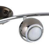 Eglo Bimeda spot/4, led, gu10, 4x3w, 4x240lm, nikl crni/hrom | Eponuda.com