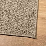  Tepih ZIZUR bež 80 x 250 cm s izgledom jute unutarnji i vanjski | shoptok.hr