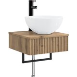 vidaXL Priljubljen umivalnik na steni Artisan hrast 40 x 41 x 40,5 cm, (5000244989) | Shoptok.si