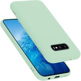 Cadorabo Ohišje, združljiv s Samsungom v tekoči svetlo zeleni barvi - zaščitni pokrov iz fleksibilnega silikona TPU, (20588945) Cene