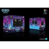 Connect IT CSP-1100-BK - SET 2x LED RGB gejmerskih zvučnika 6W/5V, crna | Eponuda.com
