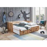 XXXL Raztegljiva Postelja Bianca, 90-180x200, Barva Hrasta | Shoptok.si