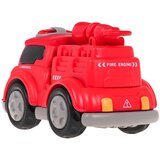 Vatrogasni kamion za igru s magnetima - crveni | Shoptok.si