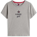 Tommy Jeans Majica siva melange / crna cijene
