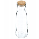 KADAX steklena karafa za vodo 1000 ml 1 liter za vodne, vinske in druge pijače z zamaškom, (5000351701) Cene