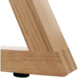 Kondela Klubska mizica, bela/naravna, INFERO | Shoptok.si