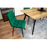 KARA stolica - tamno zeleni baršun x 2 | shoptok.hr