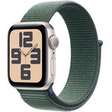 Apple Watch SE (2nd Gen) [GPS 44mm] Smartwatch with Starlight Aluminum Case with Lake Green Sport Loop One Size. Fitness and Sleep Trackers, Crash Detection, Heart Rate Monitor, Carbon Neutral | ePonuda.com