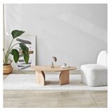 Hanah home Club sto Rock, 105x35x65 cm, bež | Eponuda.ba