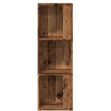 vidaXL Kutni ormar staro drvo 33x33x100 cm konstruirano drvo | shoptok.hr