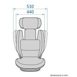 Maxi-Cosi autosjedalica Rodifix S i-Size, Grupa 2, 3 (15-36 kg) (100-150 cm) - Tonal Graphite | shoptok.hr