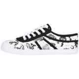 Kawasaki Modne superge Tattoo Canvas Shoe Bela | Shoptok.si