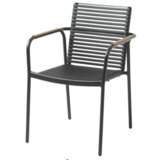 Olimp Sport Baštenska stolica Nive crna | ePonuda.com