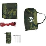 vidaXL Cerada za kampiranje maskirna 506x306 cm vodootporna | shoptok.hr