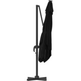 Roma Suncobran Crna 286 x 284 x 265 cm Aluminij i poliester | Eponuda.ba
