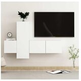  3-dijelni set TV ormarića bijeli od iverice | shoptok.hr