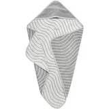otroška kopalna brisačka hoodie woodland cool grey