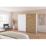 Modern Living Omara Z Drsnimi Vrati Feldkirch, Bela, Barva Hrasta Slike