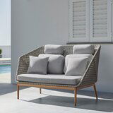 Bessagi Garden Vrtna Klop Positano, Siva, Naravna, Aluminij | Shoptok.si