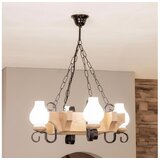 Brilagi Luster na lancu QUEEN 4xE14/40W/230V hrast | Eponuda.com