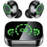 Brezžične Bluetooth slušalke YK - 40891 - Črna