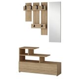 Hanah home Stalak za cipele 100x61x30cm Hrast | Eponuda.ba