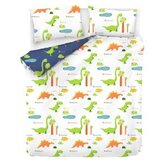 Lessentiel Maison Set posteljine za bračni krevet Dinolar, 200x220cm, Bijela | Eponuda.ba
