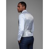 Ombre Fitted structured men's vest with patch pockets - grey melange | shoptok.hr